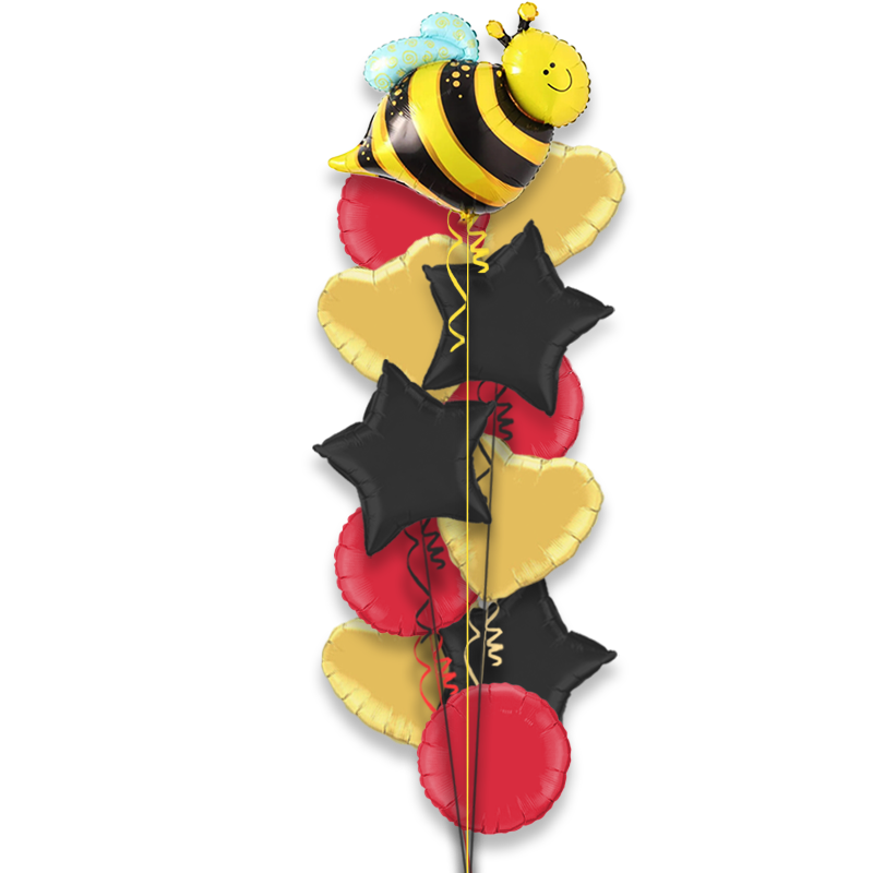 Buzzing Bumblebee Balloon Bouquet