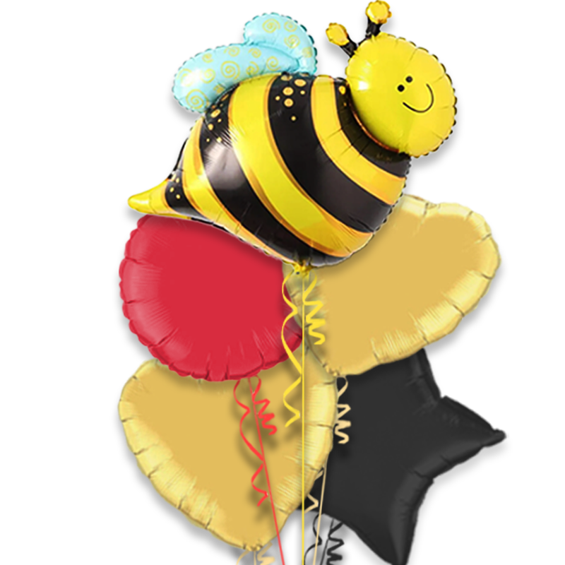 Buzzing Bumblebee Balloon Bouquet