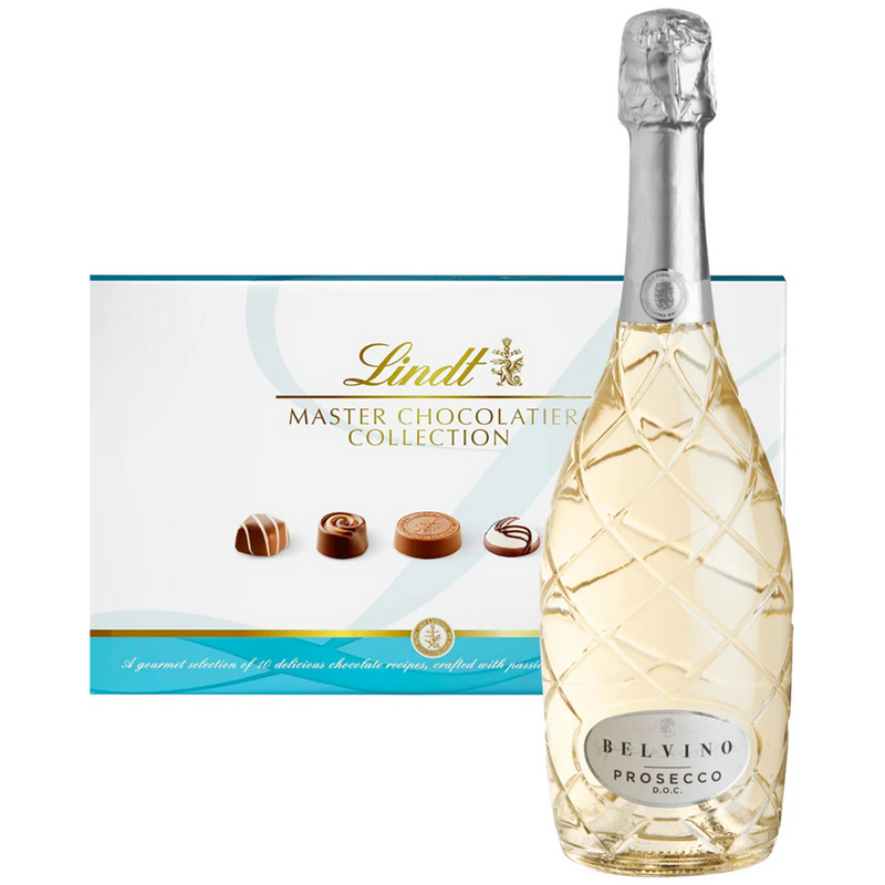 Belvino Prosecco and Lindt Chocolates Gift Set
