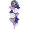 Encanto Purple Foil Balloon Bouquet