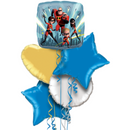 The Incredibles Family Foil Balloon Bouquet