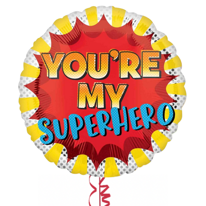 You're My Superhero Balloon Bouquet