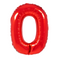 Large Red Number Balloon