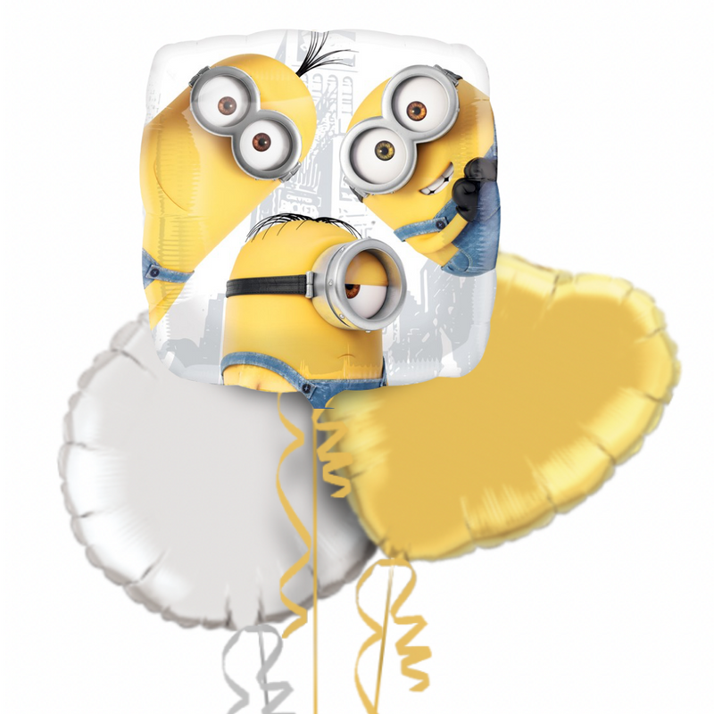 Despicable Me Minion Foil Balloon Bouquet