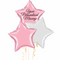 Pink Personalised Star Bouquet