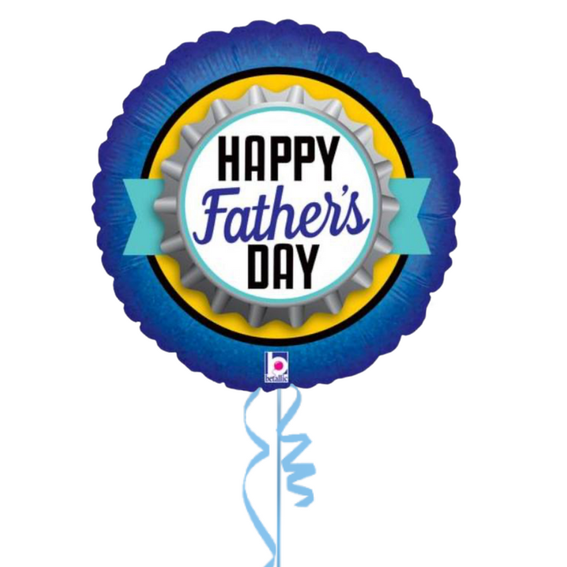 Happy Father's Day Blue Balloon Bouquet