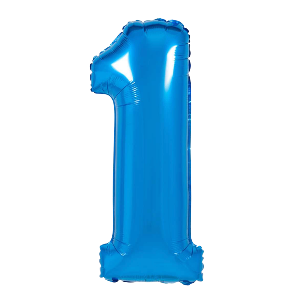 Large Blue Number Balloon | Buy Now