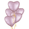 Pink Hearts Balloon Bouquet