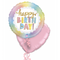 Opal Birthday Rainbow Holographic Birthday Foil Balloon Bouquet