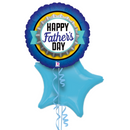 Happy Father's Day Blue Balloon Bouquet