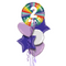 2nd Birthday Rainbow Balloon Bouquet