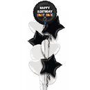 Happy Birthday Fart Face Balloon Bouquet