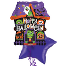 House of Scary Halloween Balloon Bouquet