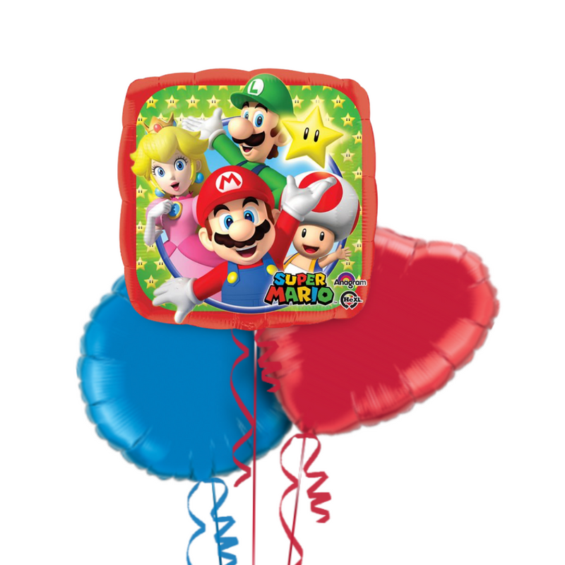 Super Mario & Friends Balloon Bouquet