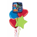 Superman Justice League Happy Birthday Foil Balloon Bouquet