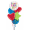 Happy Birthday Super Colours Balloon Bouquet