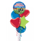 Level Up Gamer Happy Birthday Foil Balloon Bouquet