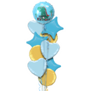 Dinosaur Themed Happy Birthday Balloon Bouquet