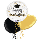 Happy Graduation Confetti Balloon Bouquet