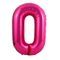 Hot Pink Number Large Shape Balloon