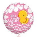 It's a Girl Cute Duck Balloon Bouquet