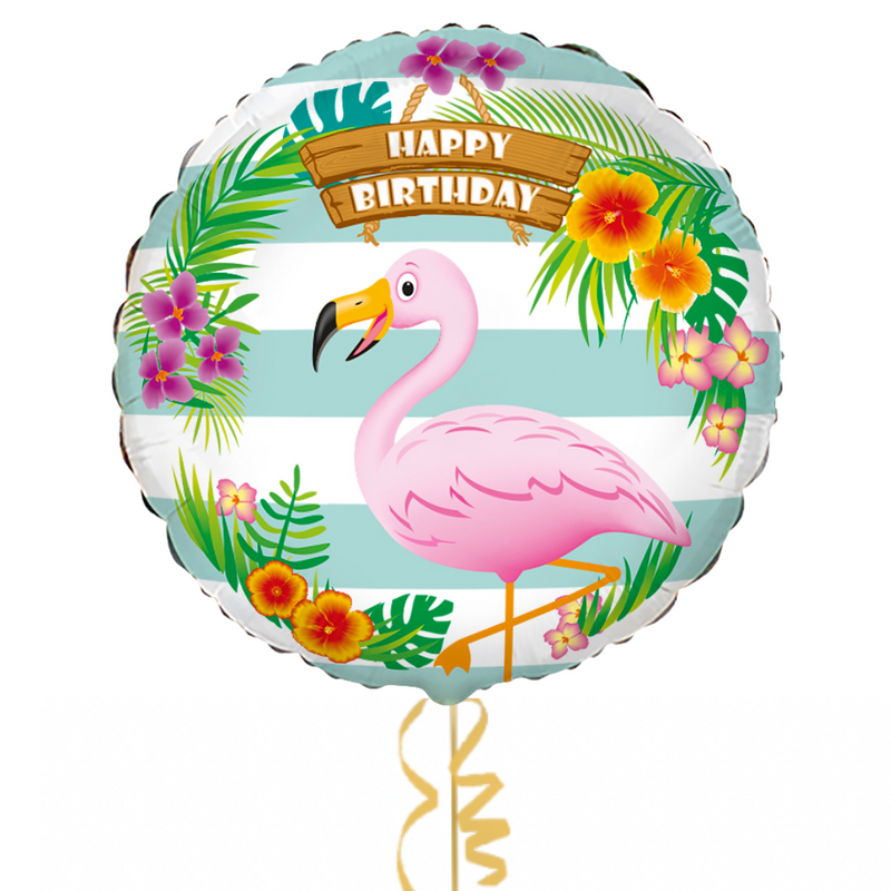 Flamingo Birthday Balloon Bouquet