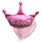 Happy Birthday Princess in Pink Foil Balloon Bouquet