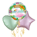 Flamingo Birthday Balloon Bouquet