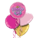 Birthday Girl Pink Balloon Bouquet