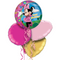 Happy Birthday Minnie Mouse Foil Balloon Bouquet