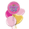 Birthday Girl Pink Balloon Bouquet