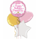 Princess Pink Balloon Bouquet