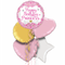 Princess Pink Balloon Bouquet