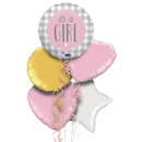 It's a Girl Pattern Balloon Bouquet