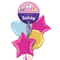 Happy Birthday Horse Carousel Balloon Bouquet