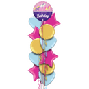 Happy Birthday Horse Carousel Balloon Bouquet