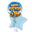 Happy Birthday Digger Balloon Bouquet