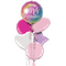 Gradient Happy Birthday Balloon Bouquet