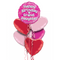 Happy Birthday Grand Daughter Pink Foil Balloon Bouquet