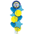 Happy Father's Day Blue Balloon Bouquet