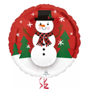 Let it Snow Christmas Foil Balloon Bouquet