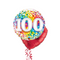 Happy 100th Birthday Confetti Balloon Bouquet