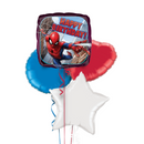 Spiderman Happy Birthday Balloon Bouquet