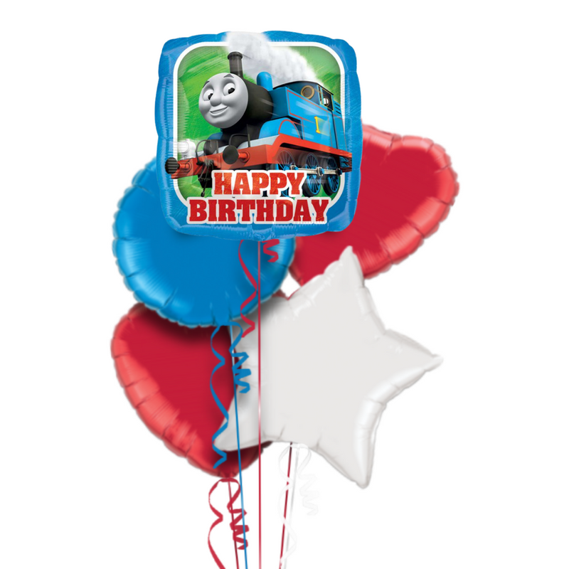 Thomas The Tank Engine Happy Birthday Balloon Bouquet