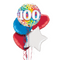 Happy 100th Birthday Confetti Balloon Bouquet