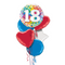 Happy 18th Birthday Confetti Balloon Bouquet