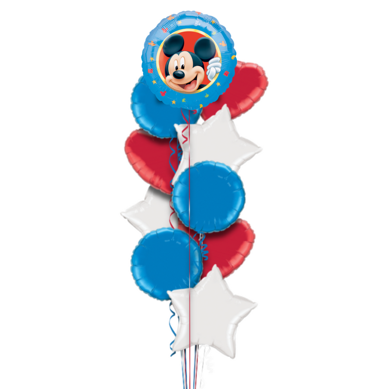 Mickey Mouse Foil Balloon Bouquet