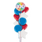 Happy 100th Birthday Confetti Balloon Bouquet