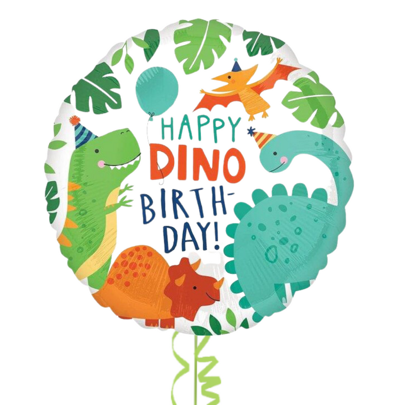 Happy Dino Birthday Balloon Bouquet