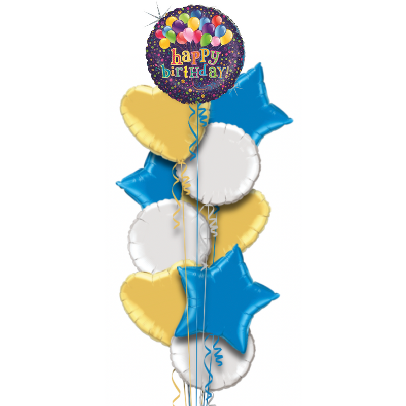 Fun Happy Birthday Balloon Bouquet